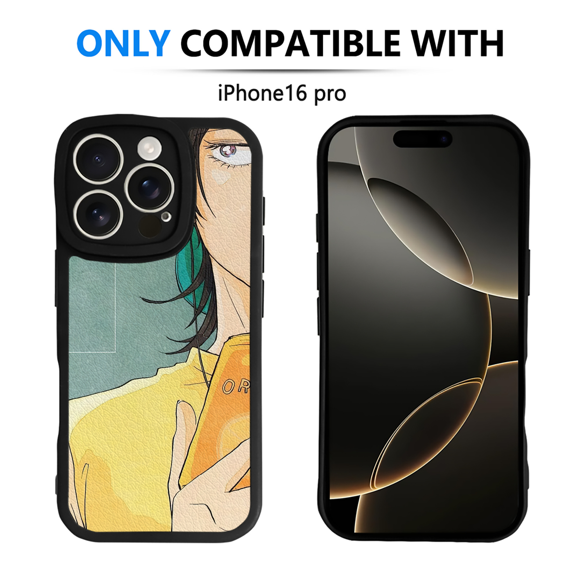 （画像用） ジョジョの奇妙な冒険 JoJo's Bizarre Adventure 【iPhone 16シリーズ対応】シリコンスマホケース（レザー調） 材質：シリコン